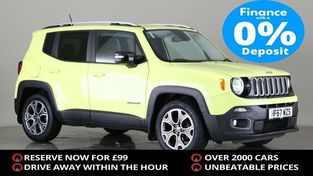 Compare Jeep Renegade 1.4 Limited 138 Bhp HF67WZS Green