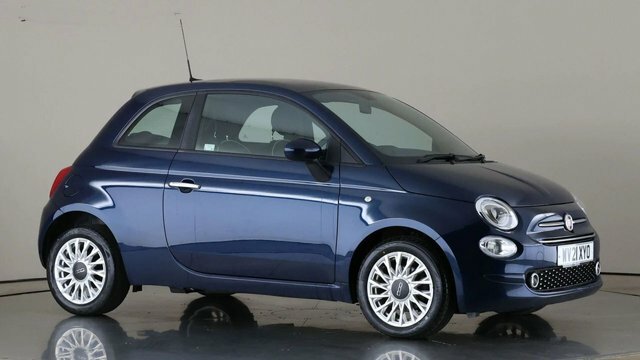 Compare Fiat 500 Lounge WV21XYO Blue