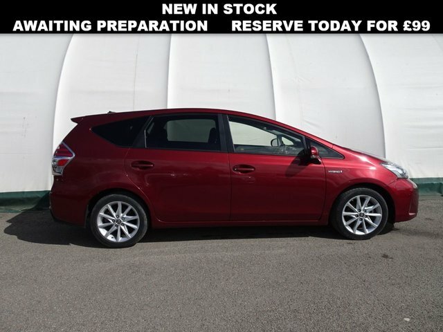Compare Toyota Prius 1.8 Excel Tss 98 Bhp RGZ2159 Red