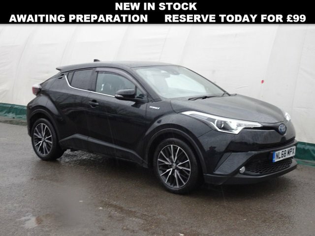 Compare Toyota C-Hr 1.8 Excel 122 Bhp NL68MPX Black