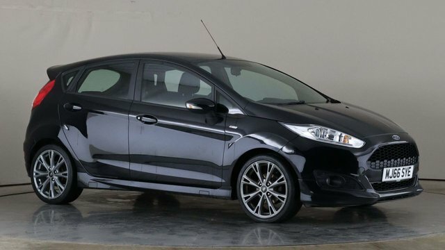 Compare Ford Fiesta St-line MJ66SYE Black