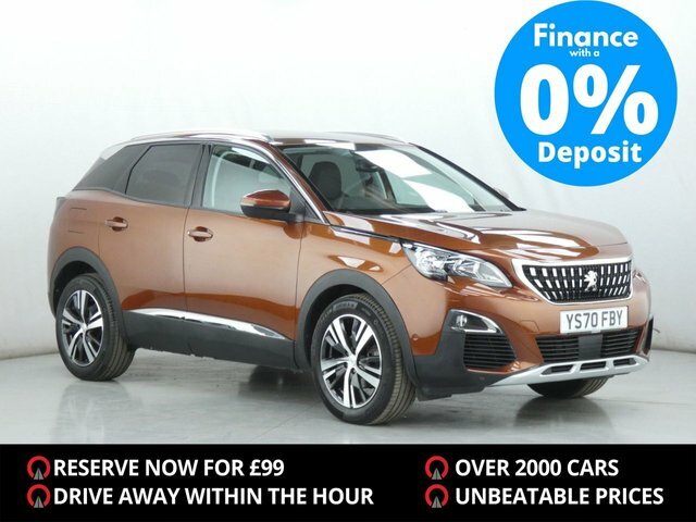 Compare Peugeot 3008 1.2 Puretech Ss Allure 129 Bhp YS70FBY Brown