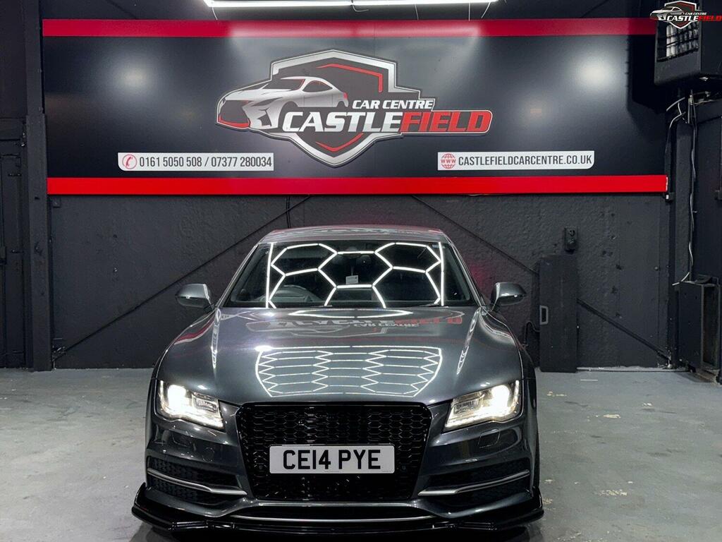 Compare Audi A7 Hatchback 3.0 Tdi V6 Black Edition 201414 CE14PYE Grey