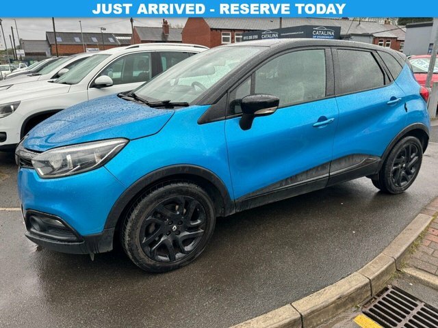 Compare Renault Captur 1.5 Dynamique S Medianav Energy Dci Ss 90 Bhp MA14YKR Blue