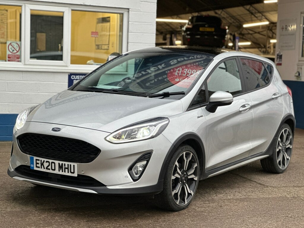 Compare Ford Fiesta 1.0 Ecoboost 95 Active X Edition, Under 19900 Mile EK20MHU Silver