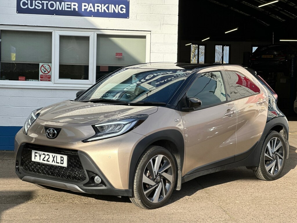 Compare Toyota Aygo X X 1.0 Vvt-i Exclusive 5Dr, Under 7980 Miles, Full FY22XLB Beige