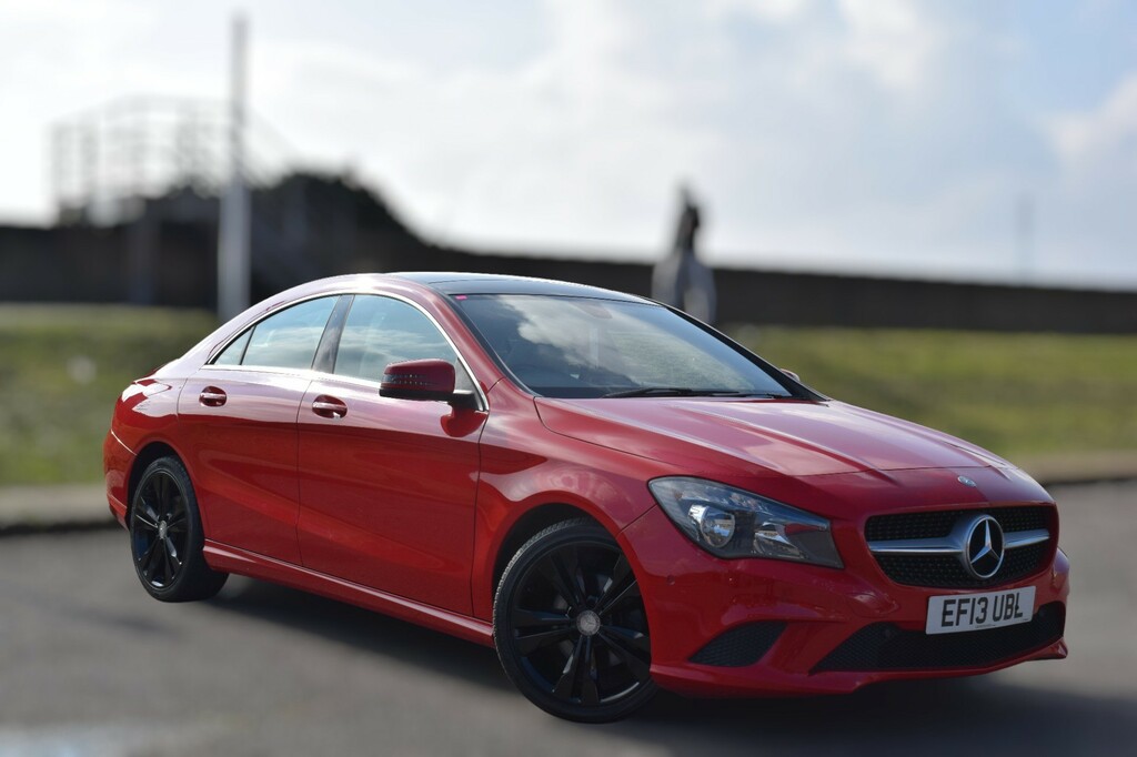 Compare Mercedes-Benz CLA Class 2013 13 2.1 EF13UBL Red