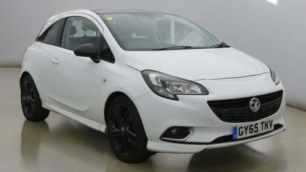 Compare Vauxhall Corsa 2015 65 Limited GY65TKV White