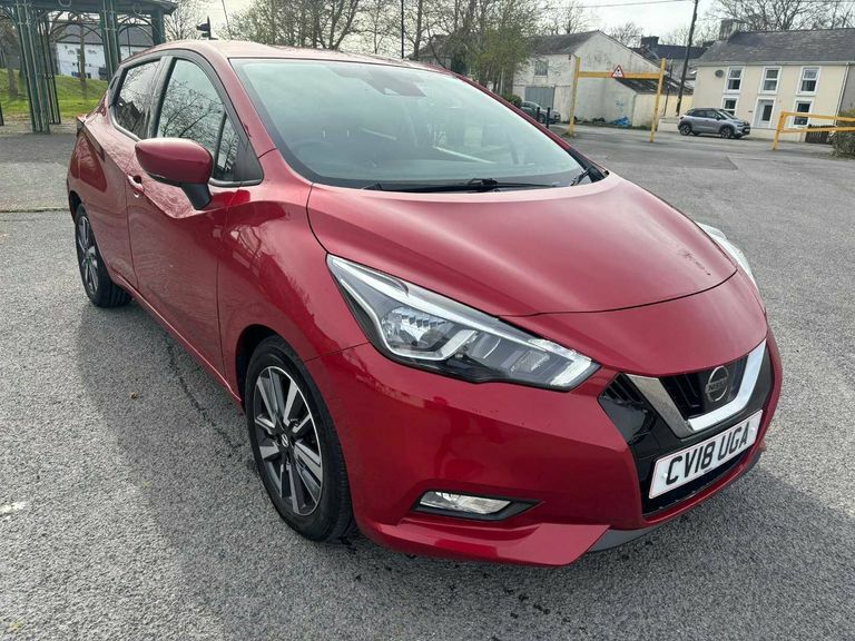 Compare Nissan Micra N-connecta Dci CV18UGA Red