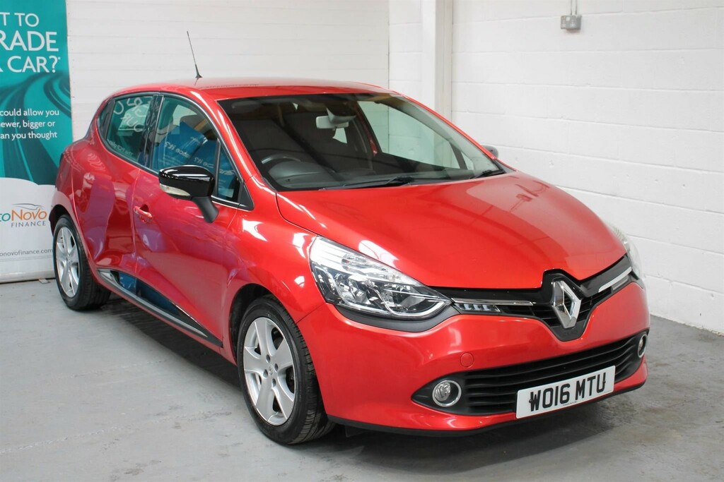 Compare Renault Clio 0.9 Tce Dynamique Nav Euro 6 Ss WO16MTU Red