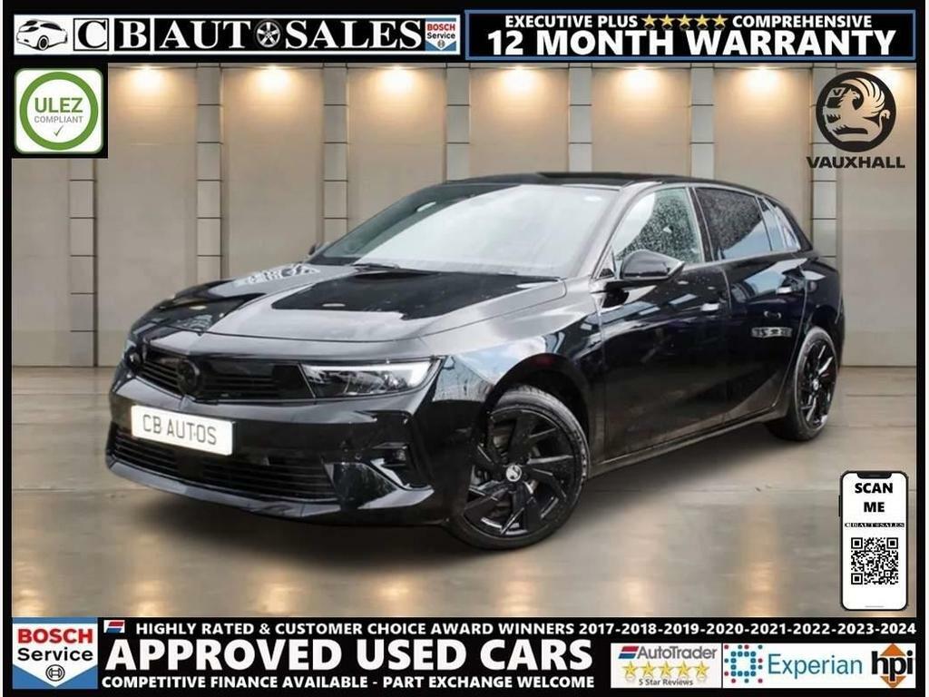 Compare Vauxhall Astra 1.2 Turbo Gs Line Euro 6 Ss SK22XJY Black