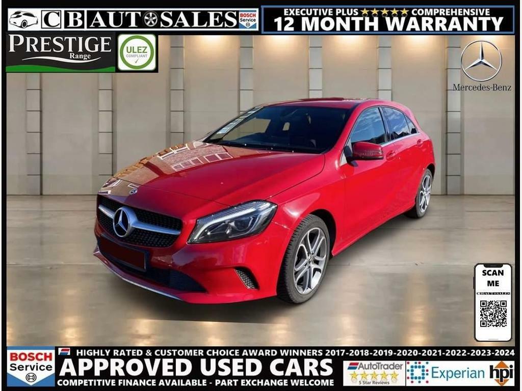 Compare Mercedes-Benz A Class 1.6 A180 Sport Edition Euro 6 Ss  Red