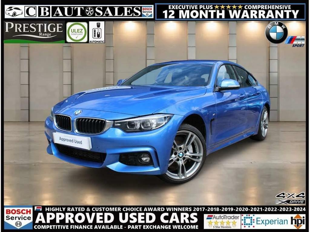 Compare BMW 4 Series Gran Coupe Gran Coupe 3.0 435D M Sport Xdrive Euro 6 S  Blue