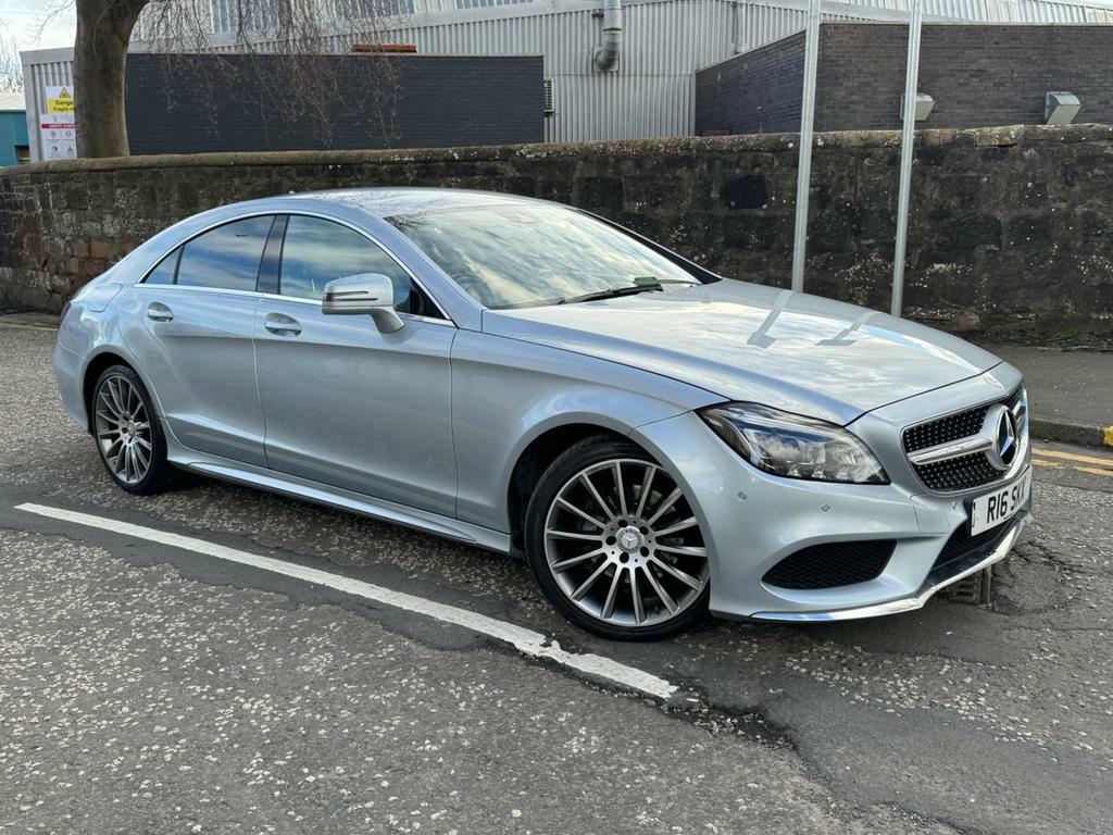 Compare Mercedes-Benz CLS 2.1 Cls220d Amg Line Coupe G-tronic Euro 6 Ss  Silver