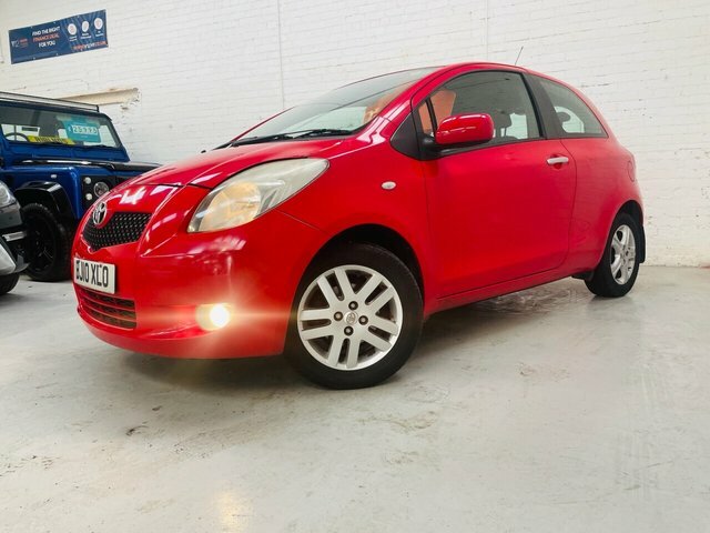 Compare Toyota Yaris 1.3 Tr Vvt-i Small Low Road Tax Car Low Insurance BJ10XLO Red