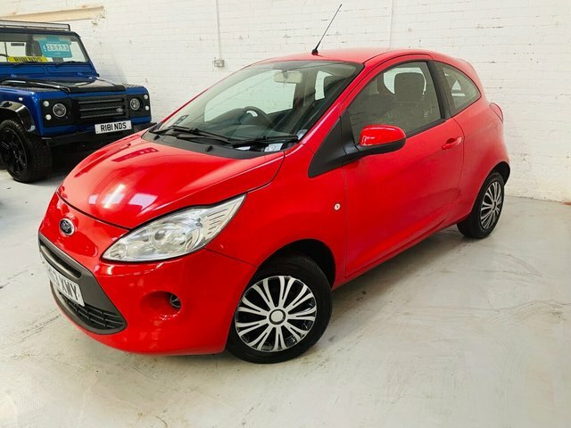 Compare Ford KA 1.2 Edge Low Insurance Low Road Tax Finance Part E CN63XWY Red