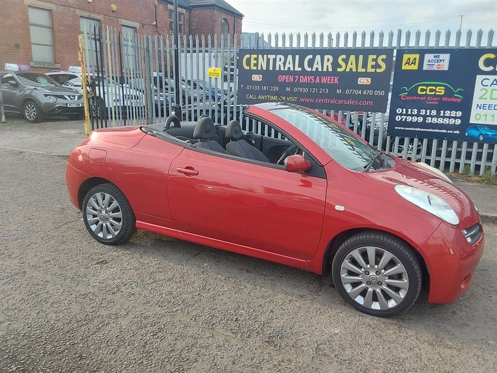 Compare Nissan Micra 1.6 Cc Sport NG06HRR Red