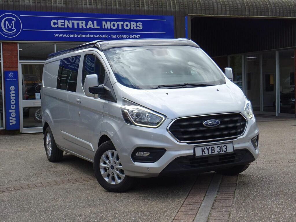 Compare Ford Transit Custom Campervan 2.0 300 Ecoblue Limited L2 H1 Euro 6 KYB313 Silver