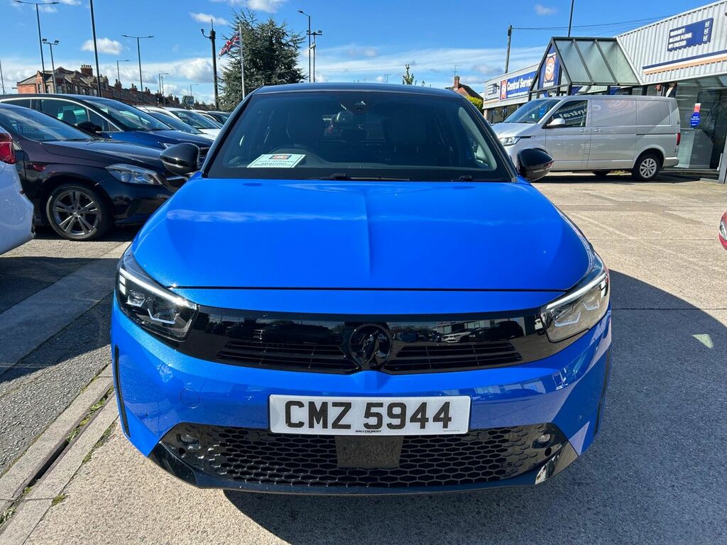 Compare Vauxhall Corsa Hatchback CMZ5944 Blue