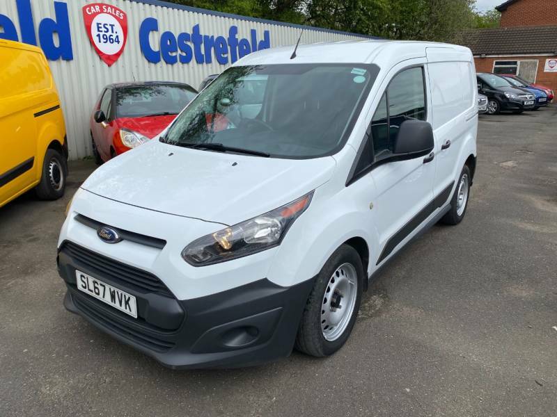 Compare Ford Transit Connect 1.5 Tdci 75Ps Van SL67WVK White
