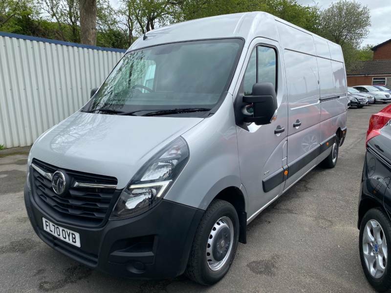 Compare Vauxhall Movano 2.3 Turbo D 135Ps H2 Van FL70OYB Silver
