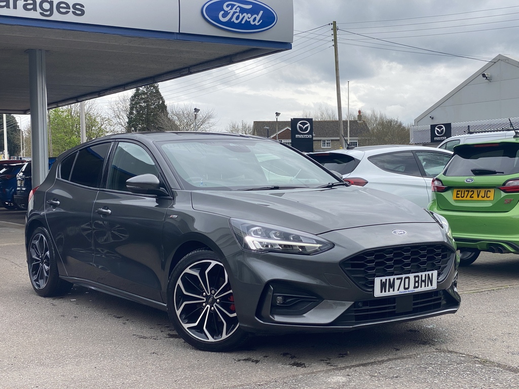 Compare Ford Focus 1.0T Ecoboost Mhev St-line X Edition Euro 6 Ss WM70BHN Grey