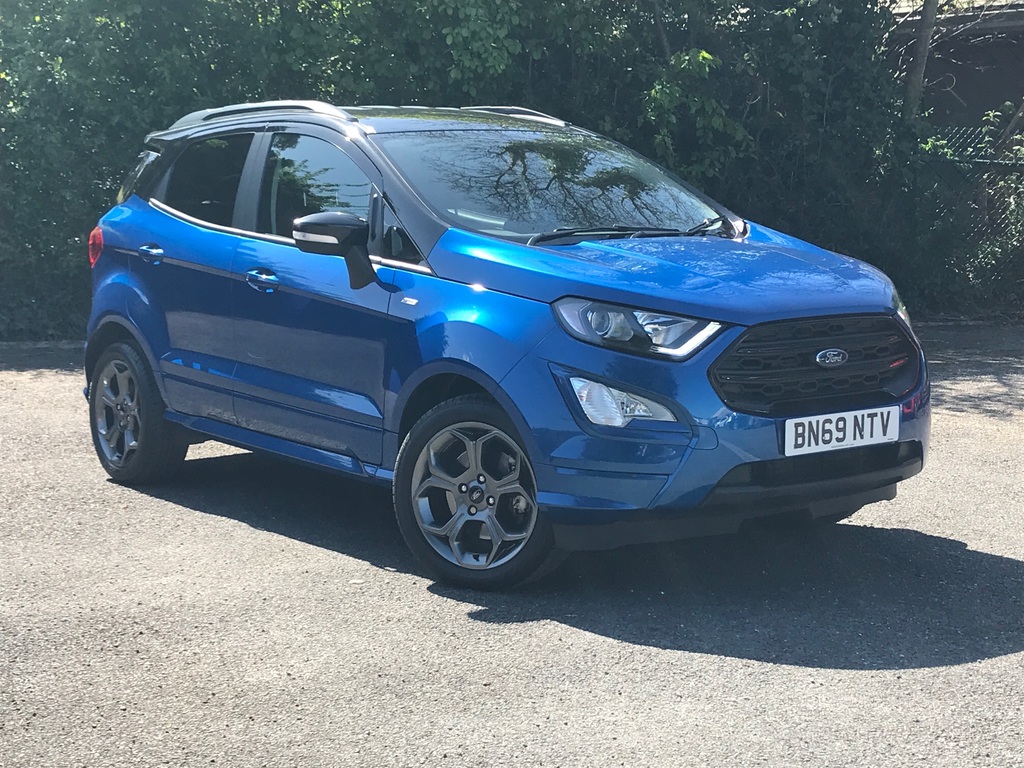 Compare Ford Ecosport 1.0T Ecoboost St-line Euro 6 Ss BN69NTV Blue