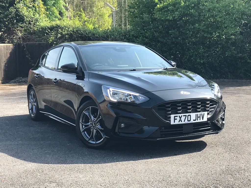 Compare Ford Focus 1.0T Ecoboost Mhev St-line Edition Euro 6 Ss FX70JHV Black