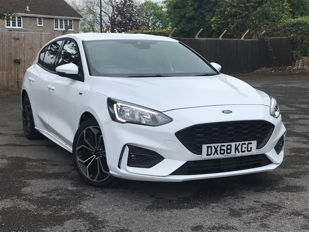 Compare Ford Focus 1.0T Ecoboost St-line X Euro 6 Ss DX68KCG White