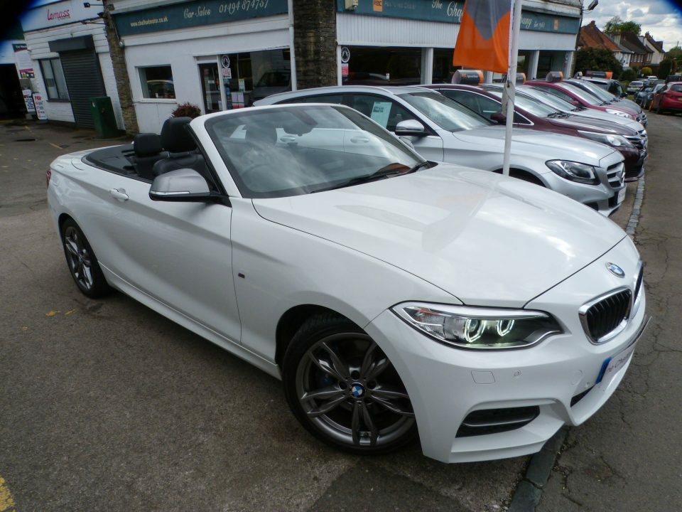 Compare BMW M2 3.0I Convertible Only NU65CKA White