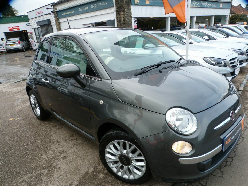 Compare Fiat 500 1.2 Lounge Only12,000  Grey