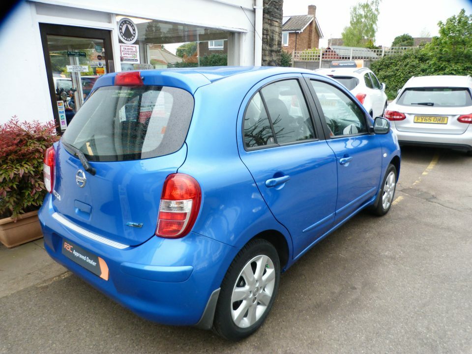 Compare Nissan Micra 1.2 Acenta Only  Blue