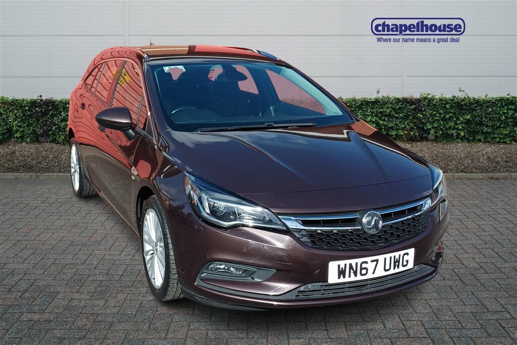 Compare Vauxhall Astra Elite Ss Tourer 1.4 WN67UWG Brown