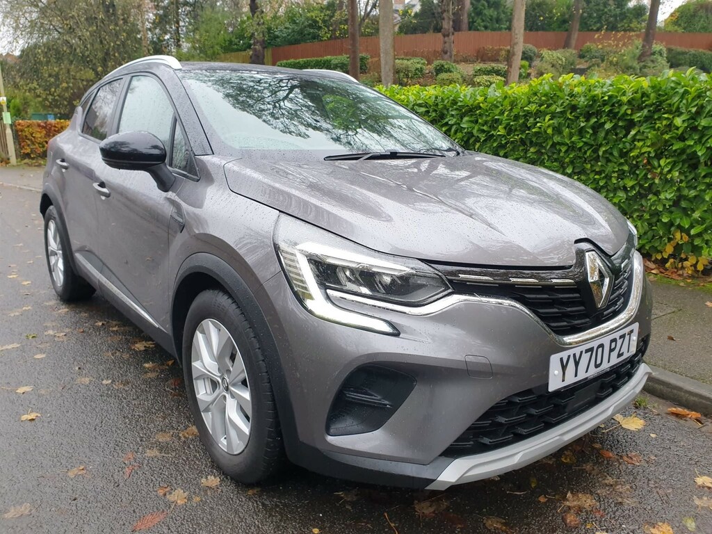 Compare Renault Captur 1.0 Tce Iconic Euro 6 Ss YY70PZT Grey