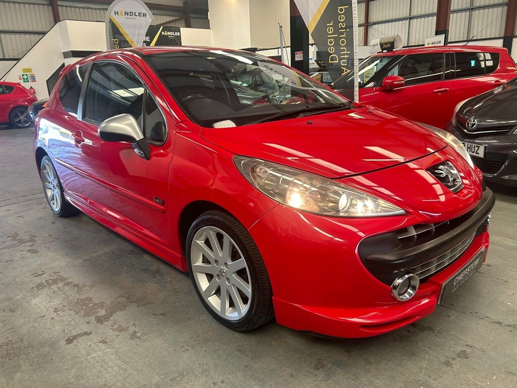 Compare Peugeot 207 1.6 Turbo Gti Pack Spec-red-ulez Free-sh-stunning HG07WCW Red