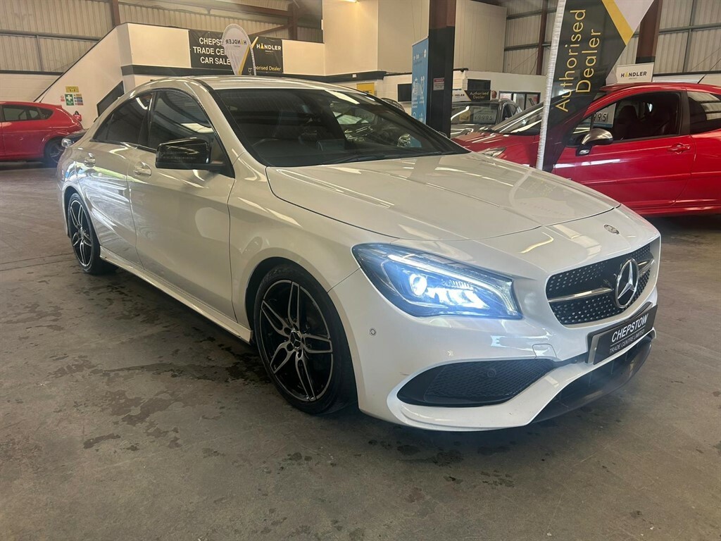 Compare Mercedes-Benz CLA Class Amg Line Owner-full Mercedes S YP17LDL White