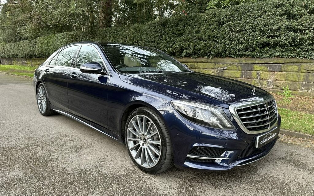 Compare Mercedes-Benz S Class 3.0 S350ld V6 Amg Line Premium G-tronic Euro 6 MH17GWY Blue