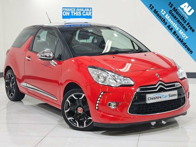 Compare Citroen DS3 Dstyle Plus SF14YJY Red