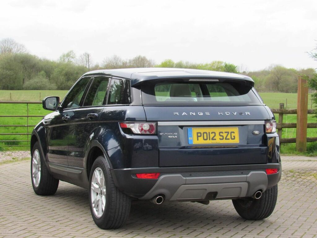 Compare Land Rover Range Rover Evoque 4X4 2.2 Sd4 Pure 4Wd Euro 5 Ss 201212 PO12SZG Blue
