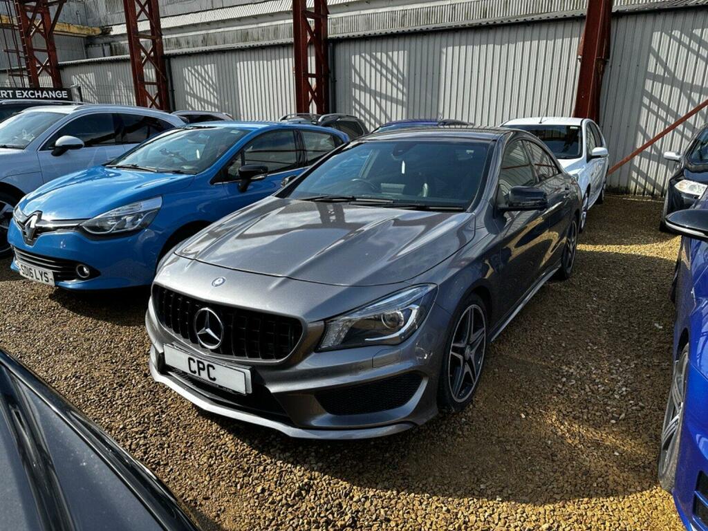 Compare Mercedes-Benz CLA Class Saloon 2.1 Cla200d Amg Sport - Leatherlane As MM65AXT Grey