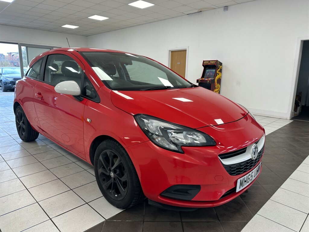 Compare Vauxhall Corsa 1.2L Sting MH65UHM Red
