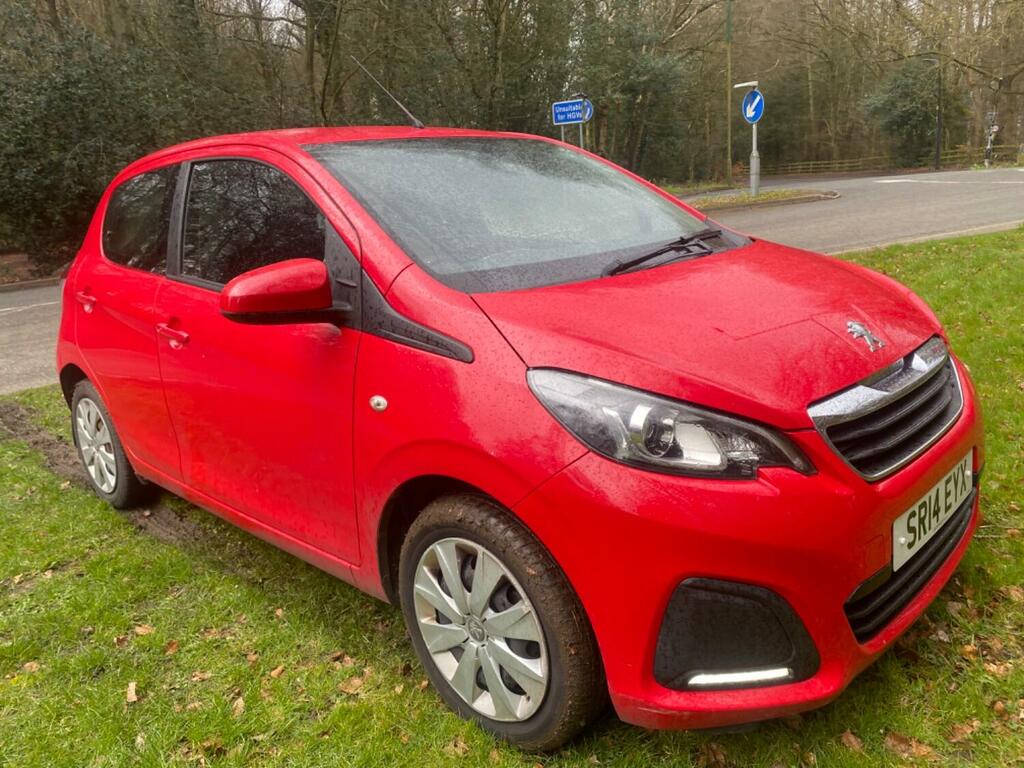 Compare Peugeot 108 Active SR14EYX Red