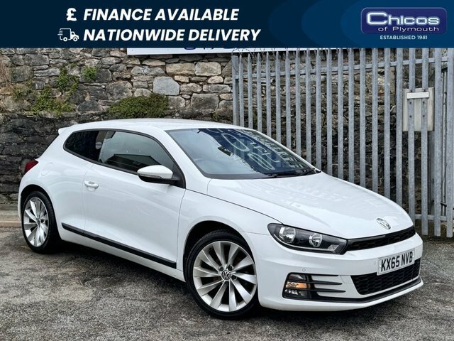 Compare Volkswagen Scirocco 2.0 Gt Tdi Bluemotion Technology 150 Bhp KX65NVB White
