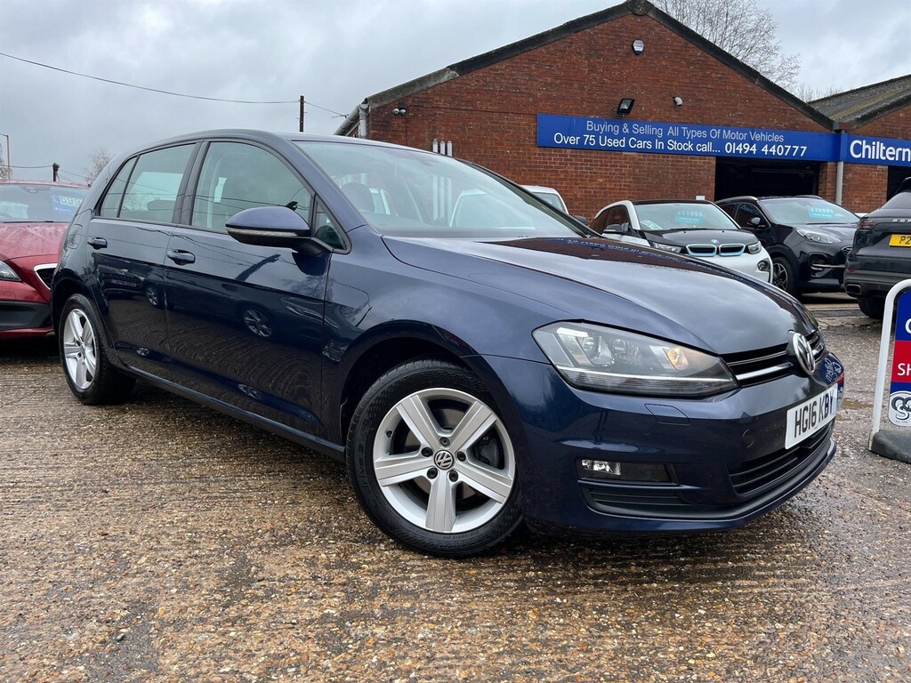 Compare Volkswagen Golf 1.4 Tsi Bluemotion Tech Match Edition Euro 6 Ss HG16KBY Blue