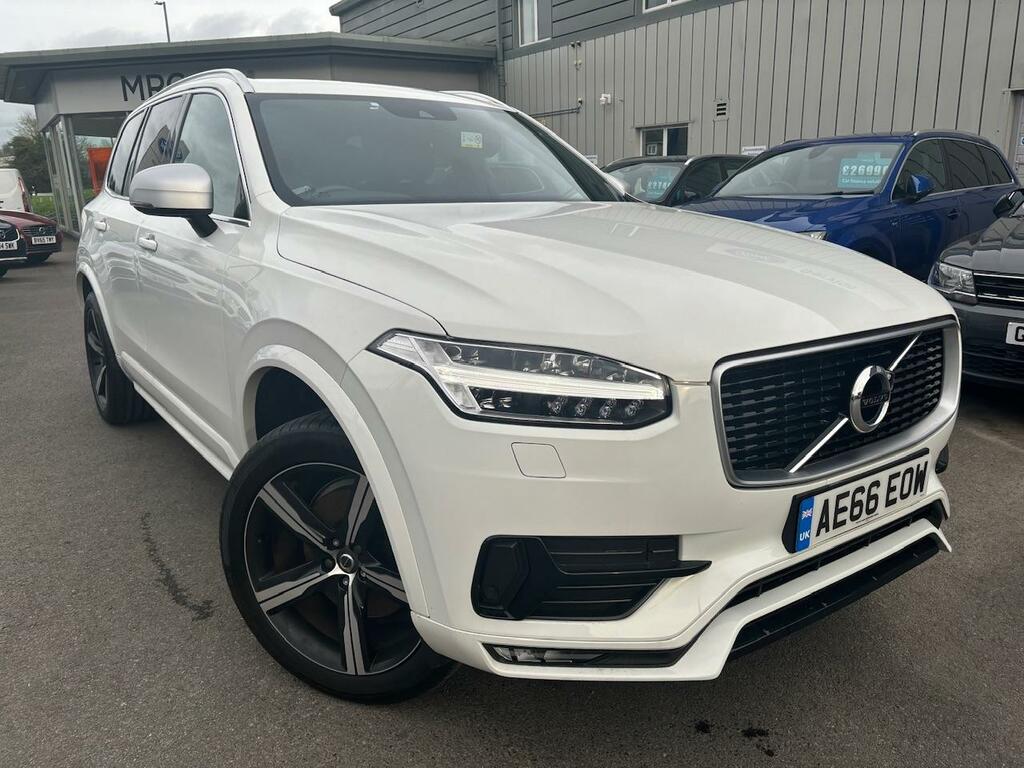 Compare Volvo XC90 2.0 D5 Powerpulse R Design Awd Geartronic AE66EOW White