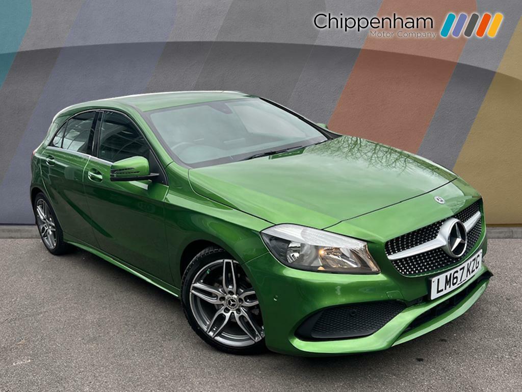 Compare Mercedes-Benz A Class A 180 Amg Line Exeutive LM67KZG Green