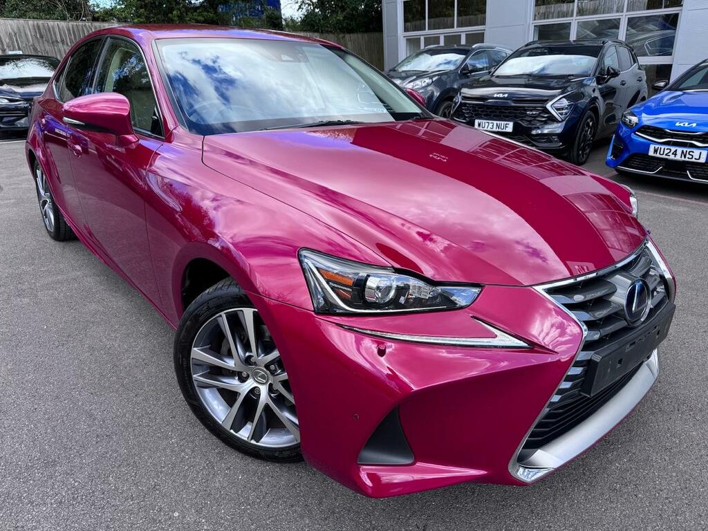 Compare Lexus IS Is 300H Advance Cvt FM18PVY Red