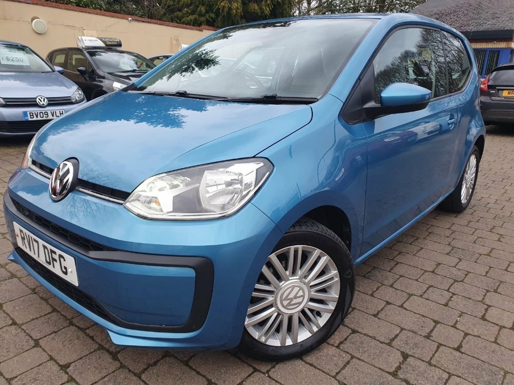 Compare Volkswagen Up 1.0 Move Up Euro 6 RV17DFG Blue