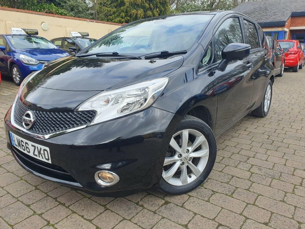 Compare Nissan Note 1.2 Dig-s Tekna Xtron Euro 6 Ss LM66ZKO Black