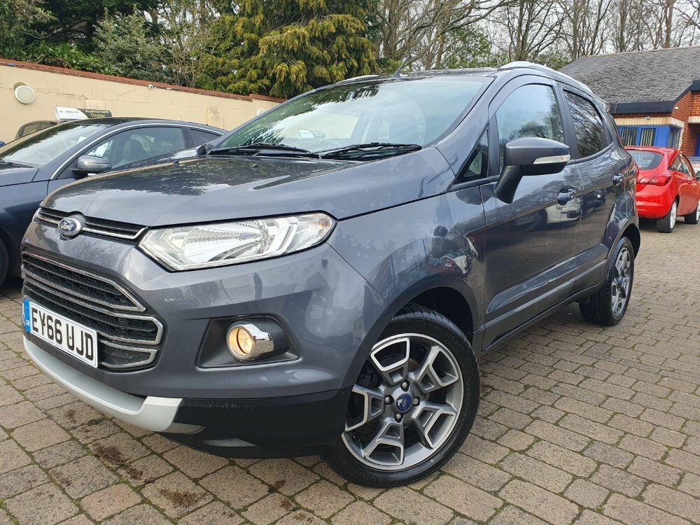 Compare Ford Ecosport 1.0T Ecoboost Titanium 2Wd Euro 5 Ss EY66UJD Grey